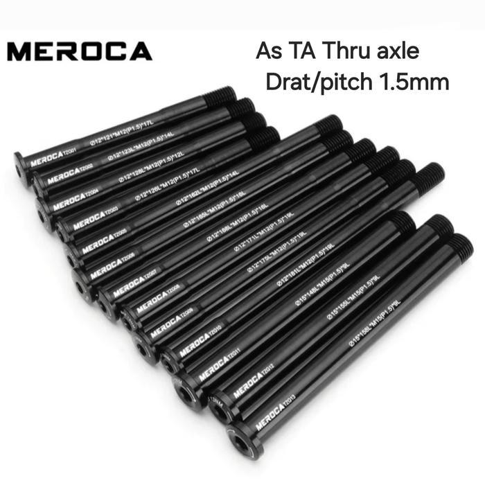 Meroca As Ta Thru Axle Hub Freehub Sepeda Mtb Roadbike