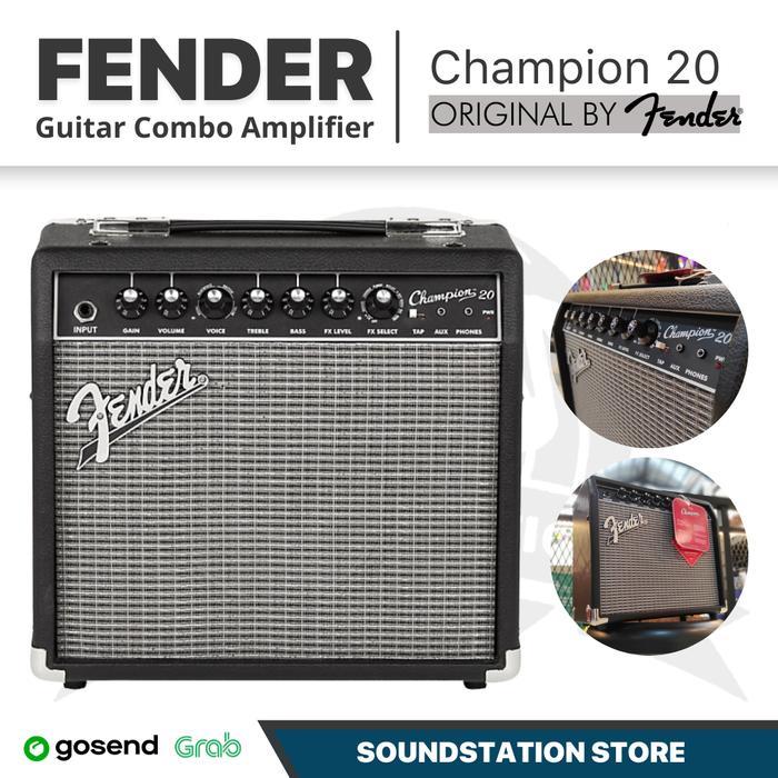 FENDER CHAMPION 20 GUITAR COMBO AMPLIFIER