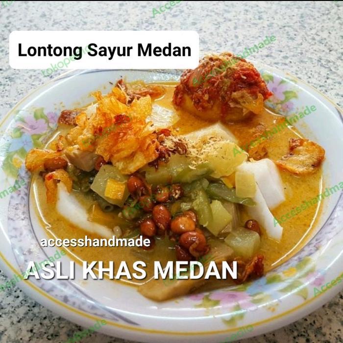 DISKON Lontong Medan makanan ASLI KHAS MEDAN cita rasa lontong sayur NAGIH READY STOCK