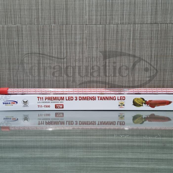 TERMURAH SAKKAI PRO T11-1500 72W LED 3 DIMENSI TANNING LAMP LAMPU CELUP ARWANA READY STOCK