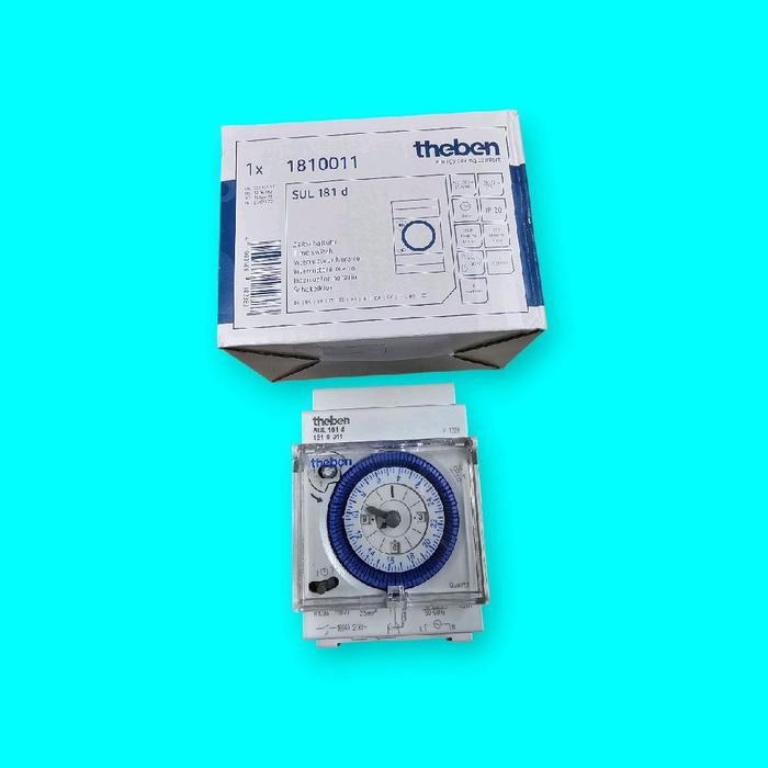 Indo Smart Electro - Timer Theben Sul181D Timer 24Jam Timer Analog Manual Theben Sul181D
