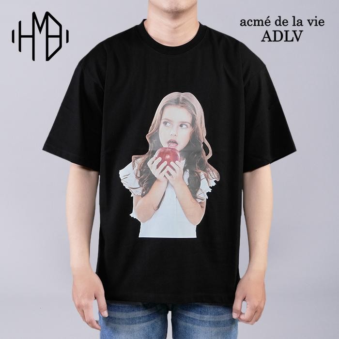 Adlv Acme De La Vie Baby Face Apple Girl Tee Acmedelavie