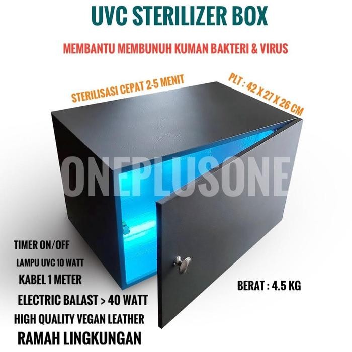 Terlaris UVC Sterilizer Box / Box Steril Virus / Box Lampu UVC SALE