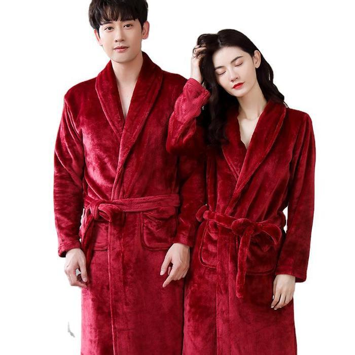 WowMurah- Kimono Handuk / Jubah Handuk / Baju Handuk Kimono Dress Bathrobe Couple Dewasa Pria