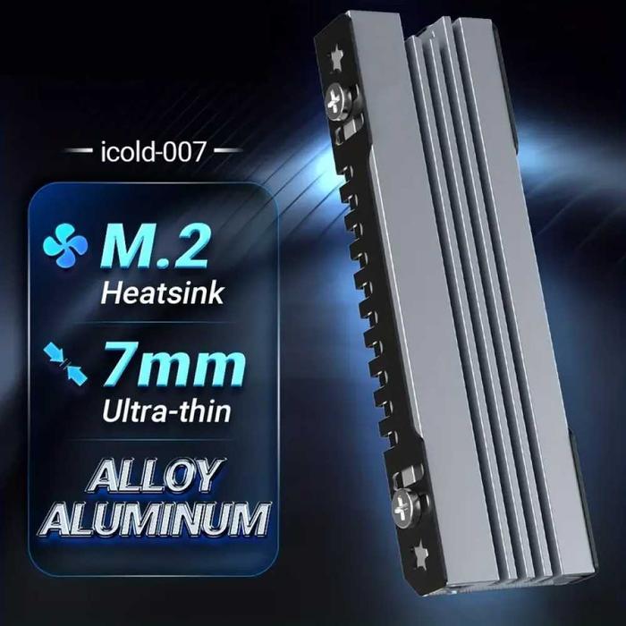 JEYI Heatsink NVME SATA SSD M.2 Pendingin Aluminium Cooler Cooling