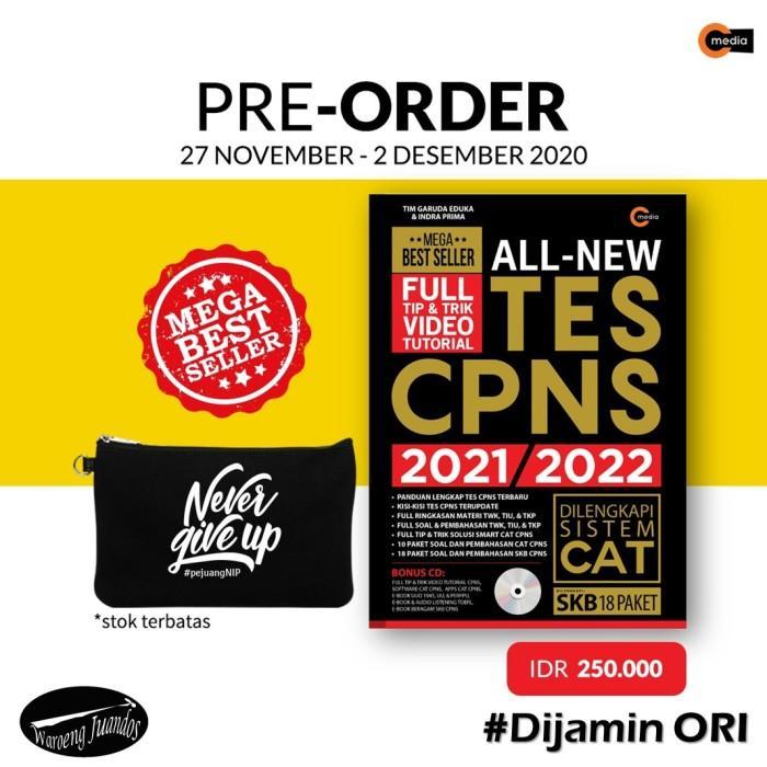 Buku All New Tes CPNS 2021/2022 - Tim Garuda Eduka & Indra Prima