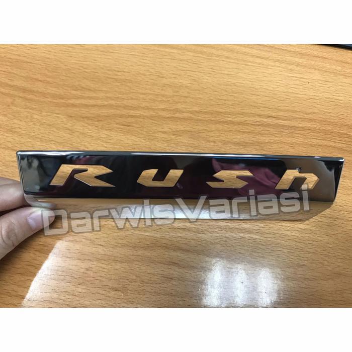 Cover Chrome Lampu Spoiler All New Rush 2018 2021 Jsl