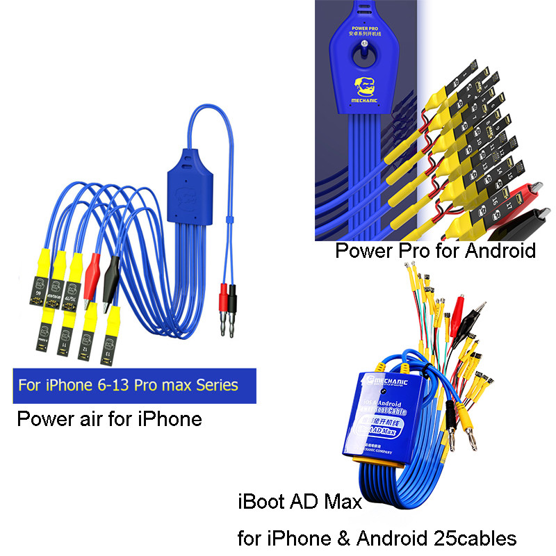 MECHANIC Android Power Supply Test Cable For iPhone 6-13 Pro max For