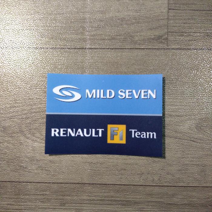 Sticker Otomotif Formula One F1 Mild Seven Renault F1 Team
