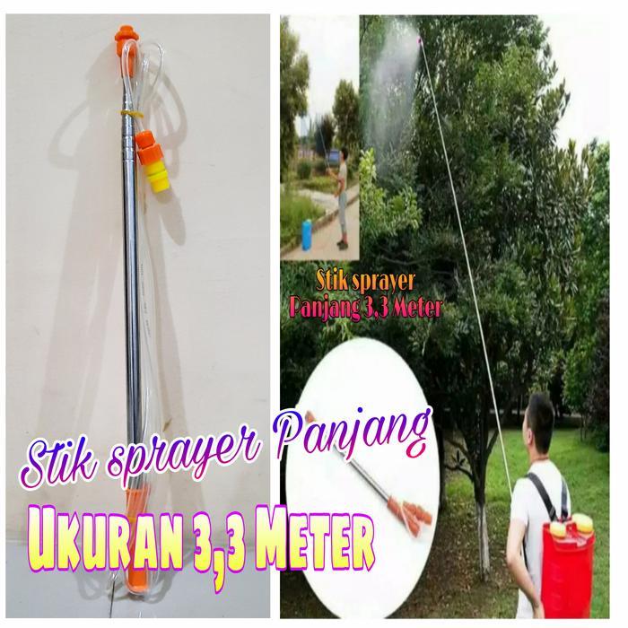Stick Sprayer Panjang Stik Mesin Semprot Hama Panjang 3,3 Meter