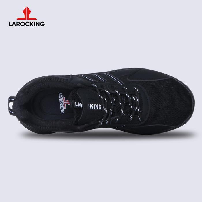 Larocking - Saka Hitam Sepatu Sneakers Casual Gym