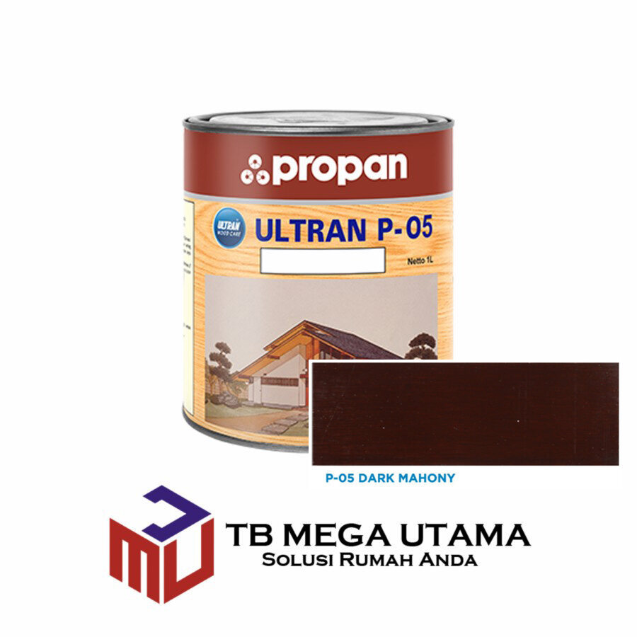 Propan Ultran P-05 Dark Mahony 1 Kg Cat Plitur Politur Kayu