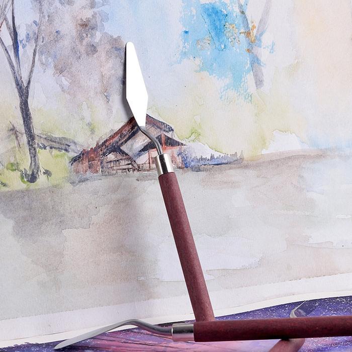 ugul- 5Pcs Pisau Palet Lukis Set Painting Knife Palette Knife