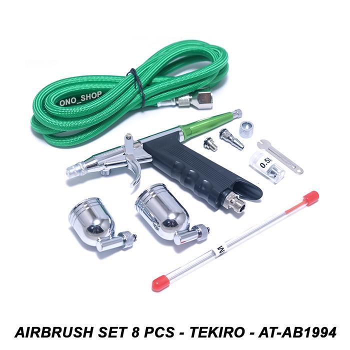 Airbrush Set 8 Pcs - Tekiro - At-Ab1994