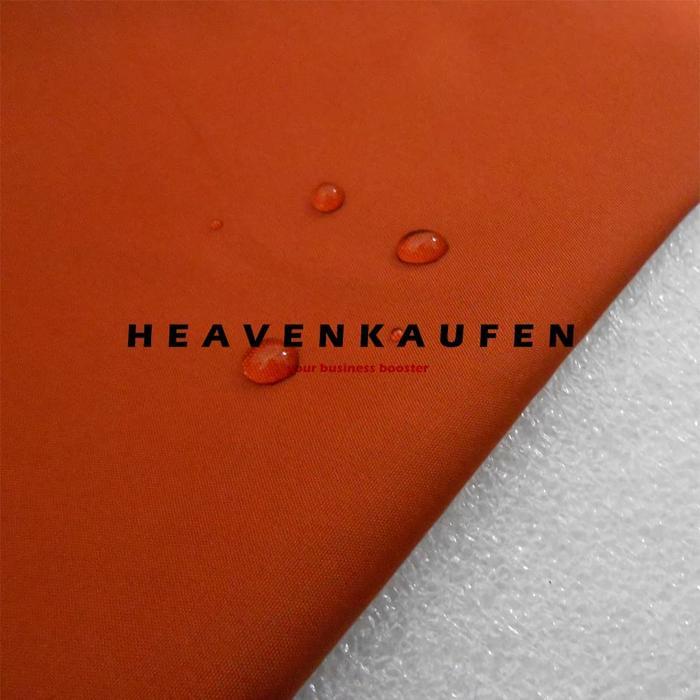 OBRAL Kain Jaket Micro NS Orange Bata / Dusty Orange Water Resistant Meteran