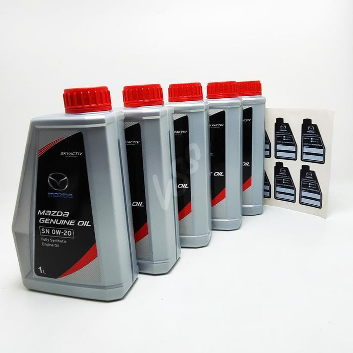 Ready MGO Mazda Genuine Oli Mesin 0W20 Biante 2 3 CX3 CX5 CX8 CX30 CX60 CX90