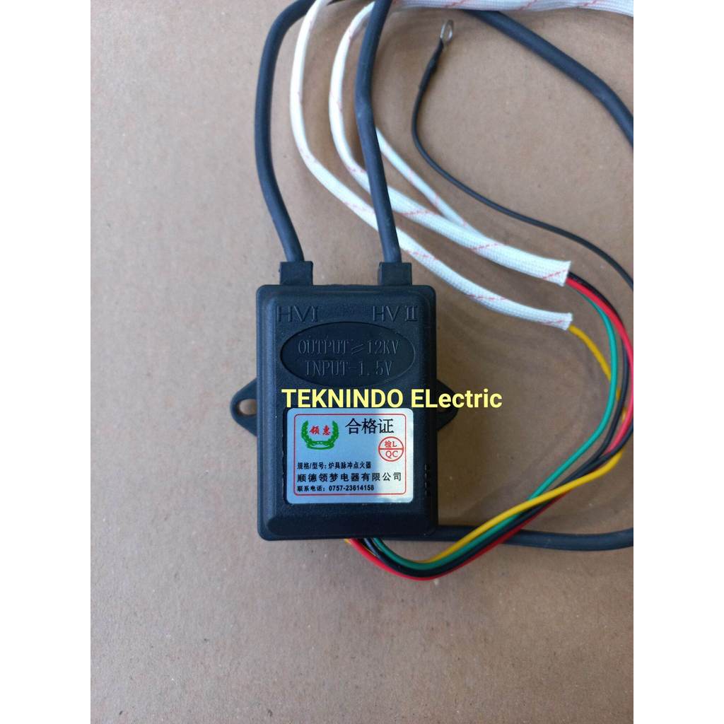 pemantik pematik elektrik kompor gas quantum kompor tanam 2 kabel