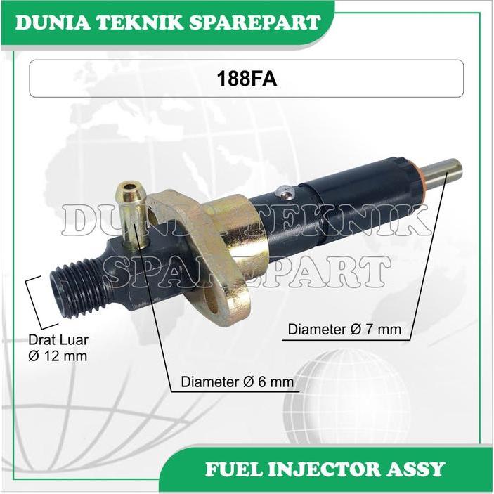 188Fa Fuel Injector Assy Diesel Engine & Diesel Genset Murah
