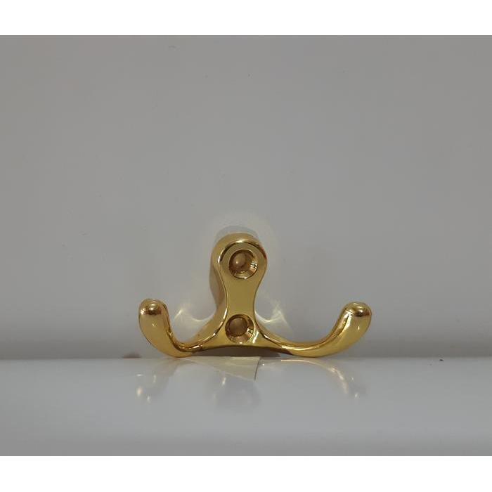 Kapstok / Gantungan Single Hook / Baju GD Gold
