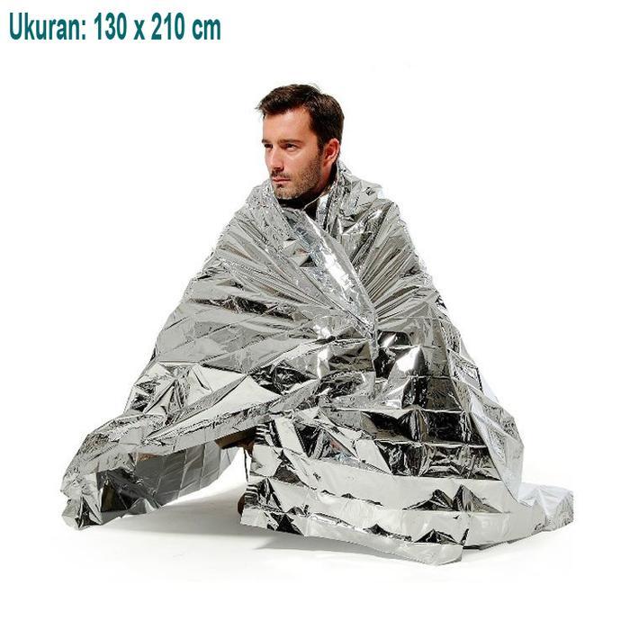 Emergency Blanket Selimut Darurat Hypotermia Hiking Camping
