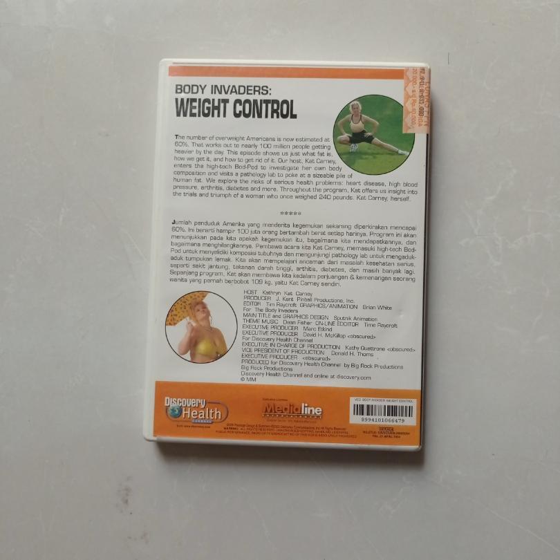 VCD original Discovery channel body Invaders weight control