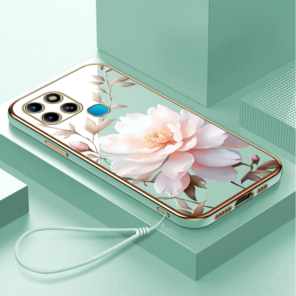 Infinix Smart 6 X6511B Case A6 2901 DD POP Tali Gantungan Cassing