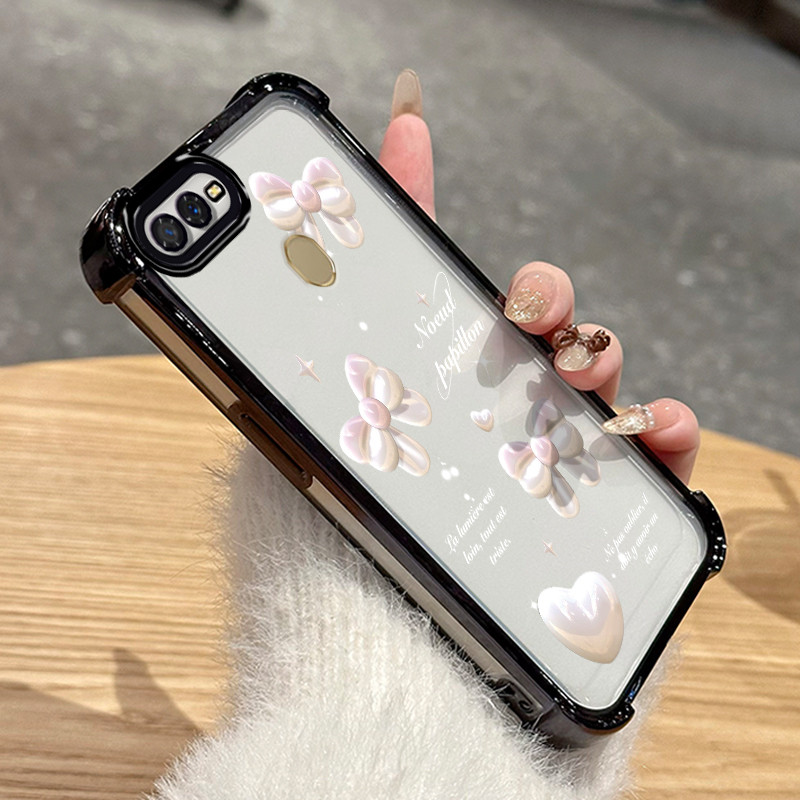 Casing Hp Untuk OPPO A7 OPPO A5s OPPO A12 OPPO A12S A11k Case Casing HP Softcase Ponsel Anti-sidik j