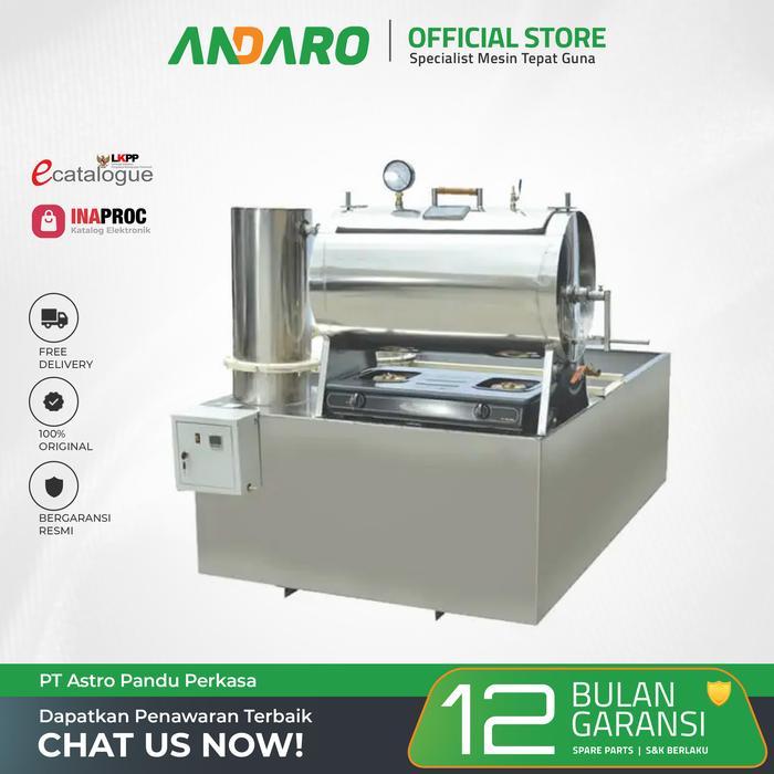 Mesin Vacuum Frying 10Kg/Proses Atau Alat Pembuat Keripik Buah ANDARO MVF-10