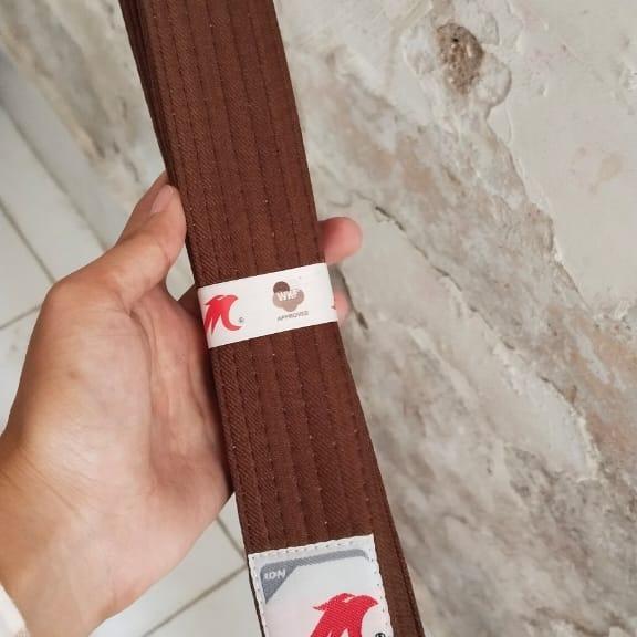 Hana66_Store Sabuk Karate Coklat Muvon Sabuk Karate Coklat Muvon Sabuk Coklat