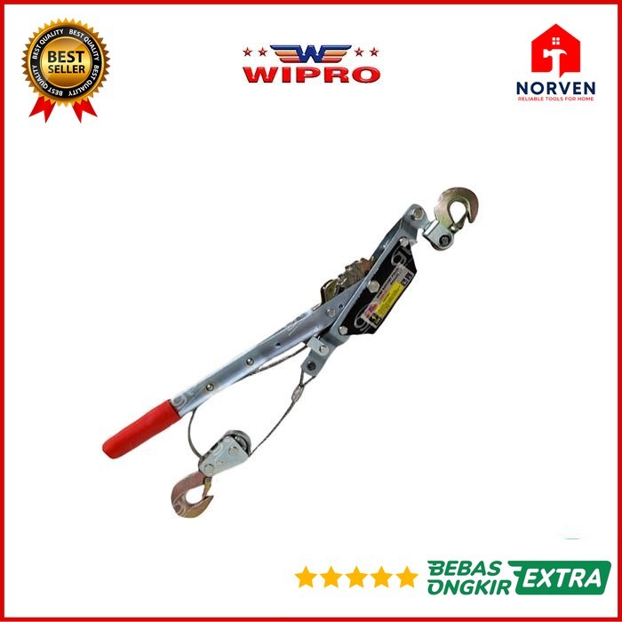 Katrol Tarik Manual Hand Ratchet Power Puller 1ton WHP 10A