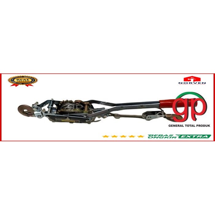 Katrol Tarik Manual / Hand Ratchet Puller 1Ton Power Puller