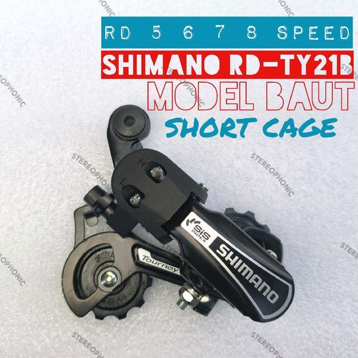 ORIGINAL SHIMANO RD TY21B Model BAUT RD 5sp RD baut 6sp RD baut 7sp RD baut 8sp RD baut SHIMANO TY21