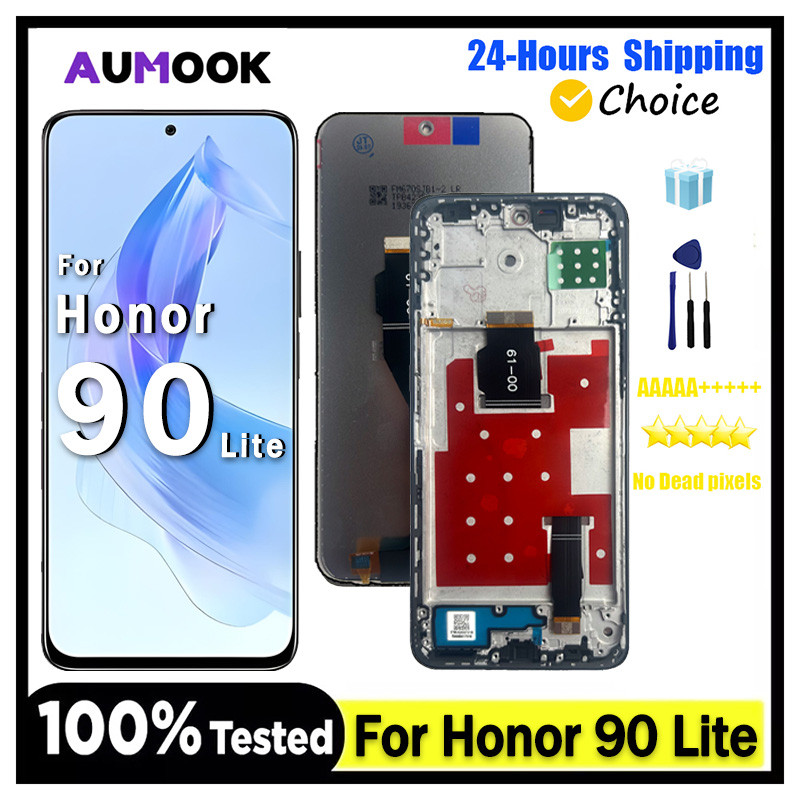 6.7" For  Honor 90 Lite LCD Display Touch Screen Digitizer Replacement Parts For Honor 90 Lite