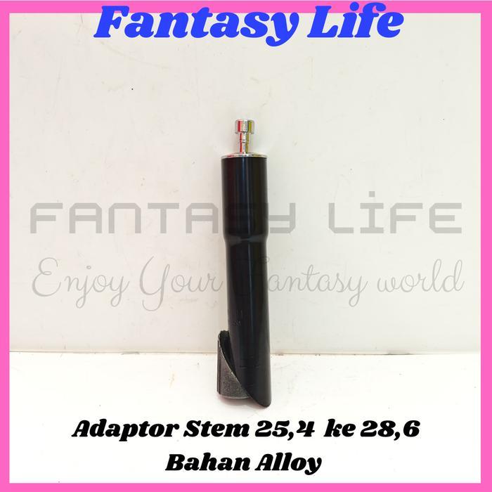 TERLARIS Fantasy Adaptor stem 25.4 panjang 14 cm sambungan tiang stang sepeda federal