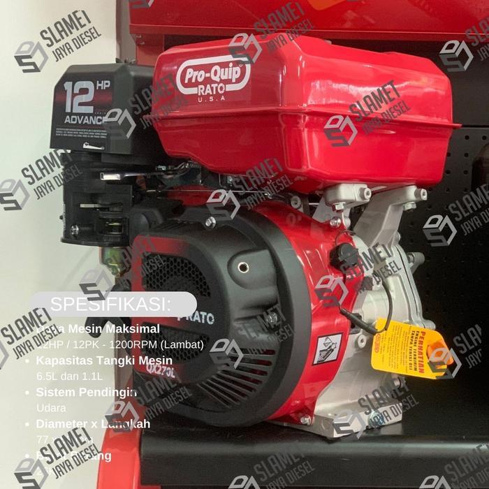 Engine Pro-Quip USA QX270L - 12HP Putaran Lambat