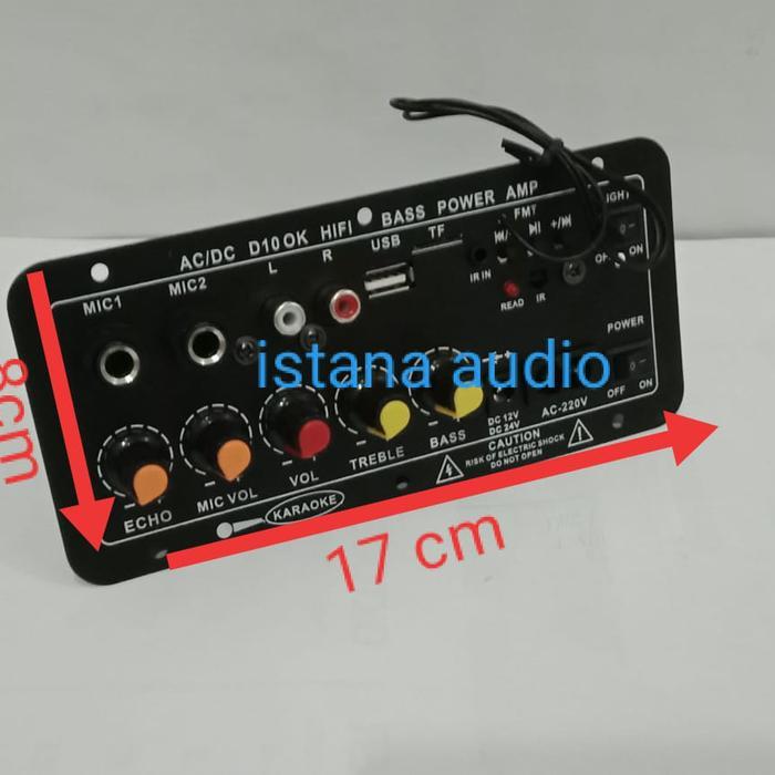 Kit basstube subwoofer HI FI 10K power amplifier bluetooth & karaoke