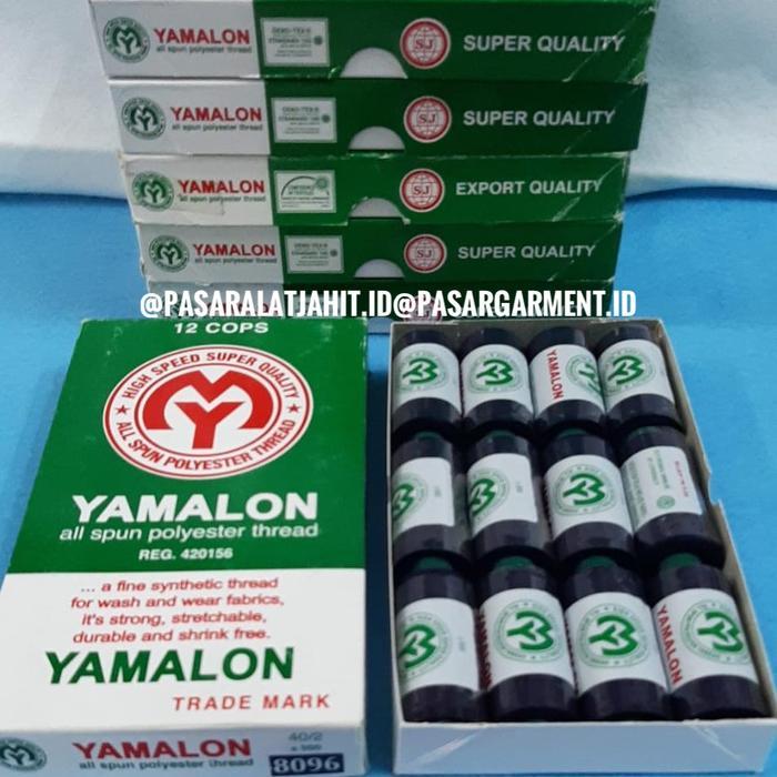 Benang jahit YAMALON 500 yard (LUSINAN)