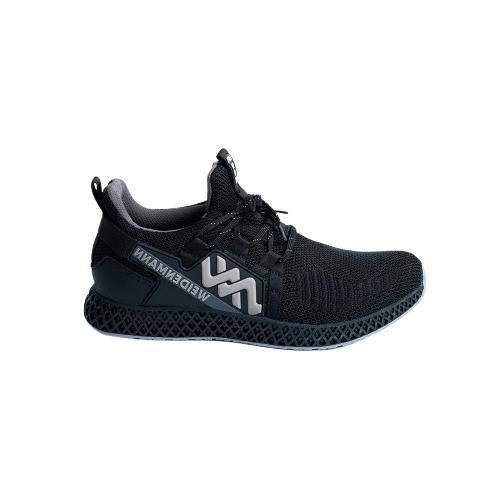 Sepatu Casual/Slip Pria Weidenmann Matrix 02 Flyknit - Black, 40