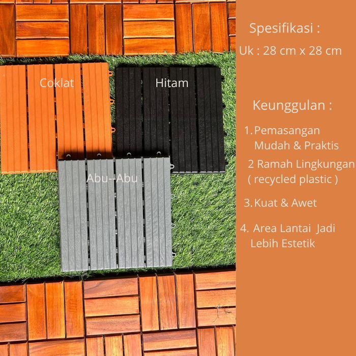 Decking Tile Pp - Decking Tile Lantai - Bongkar Pasang Terlaris