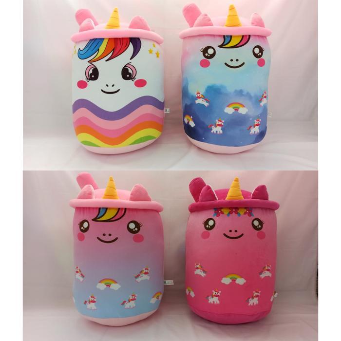 Boneka Boba Karakter Jumbo 45Cm Premium Quality - Bantal Boneka Boba Terbaru 