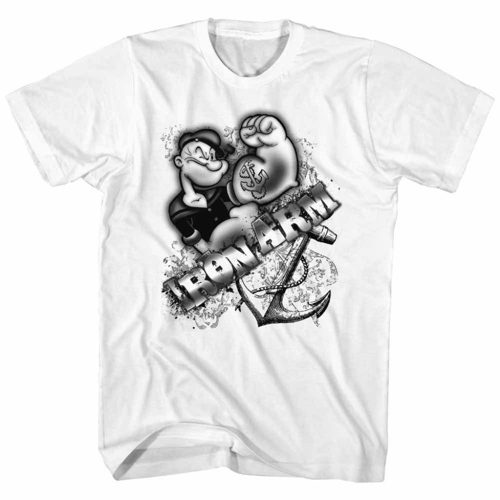 Kaos Basic Popeye Official Merchandise Viral