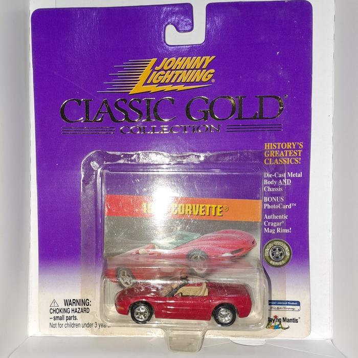 1998 corvette diecast 1:64 Johnny lightning