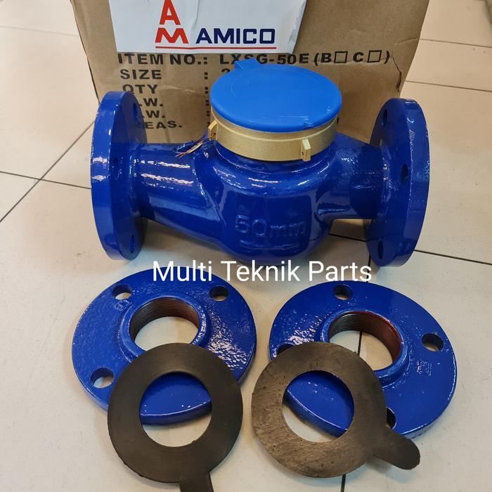 Meteran Air Amico Flange 2" / WATER METER / FLOW METER AMICO