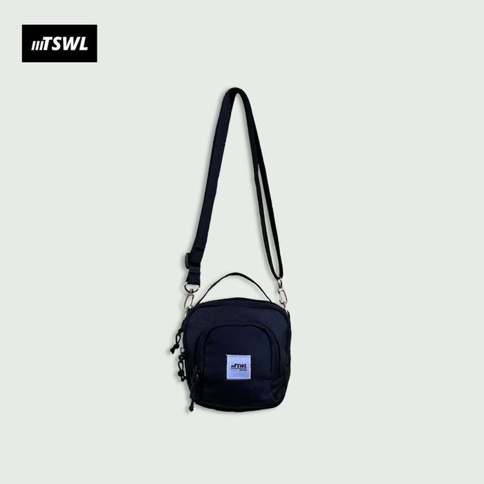 tas selempang cowok skena sling bag mini kecil pria wanita keren vintage unisex Slingbouch mateswell
