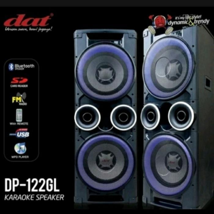 Speaker Aktif Pasif DAT DP 122 GL Dat dp122gl - harga per buah