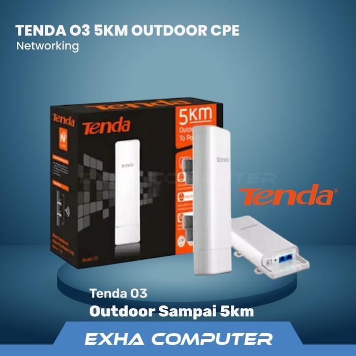 Tenda 03 Cpe Outdoor Wifi Repeater, Point To Point Tenda 03 Router