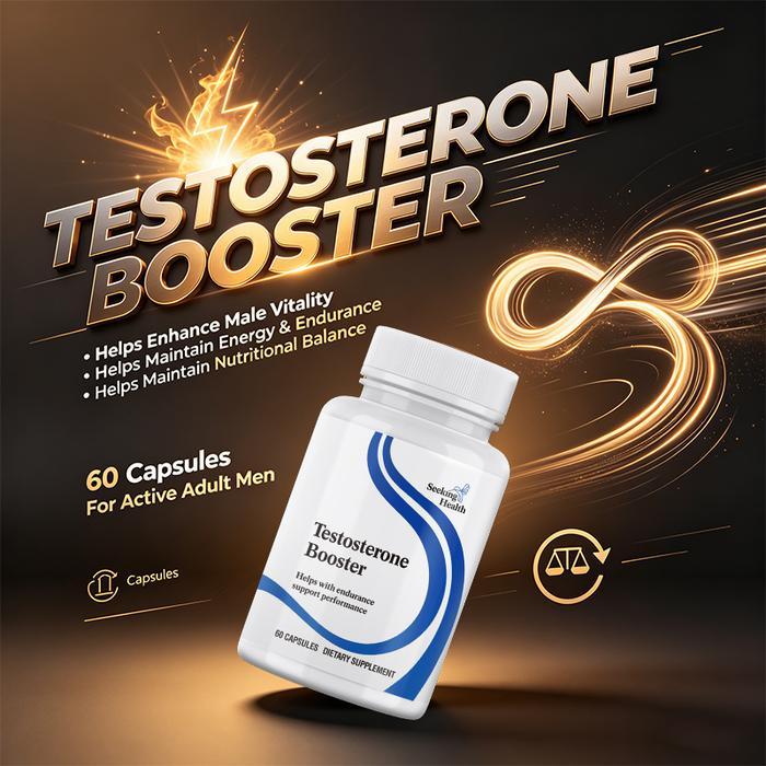 TERBARU Testosterone Support Premium Formula - Support Vitalitas Pria & Tingkatkan Stamina, Daya