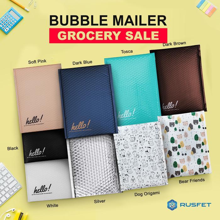 Amplop Bubble Mailer, Rusfet Mailer Bubble Packing