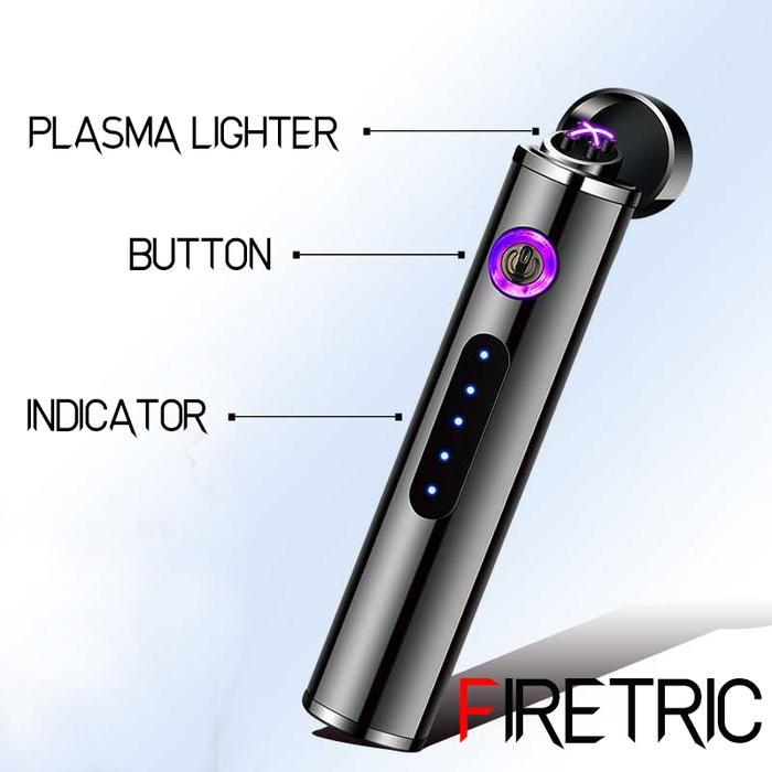 Korek Elektrik Pulse Plasma Model Tongkat Mini Dari Firetric Unik Keren Korek Pemantik