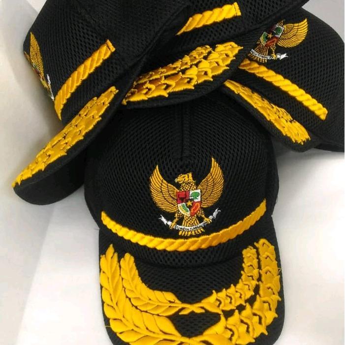 TOPI PERANGKAT DESA/TOPI GARUDA JARING Polos
